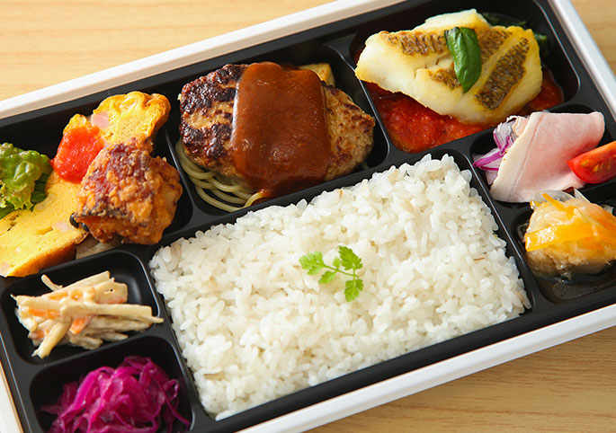 特選弁当ハンバーグ